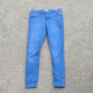 Denim&Co. By Primark Women's High Waist Skinny Jeans Blue Size 12